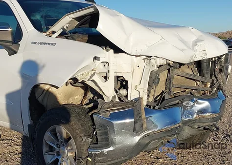 2020 Chevrolet Silverado 1500 4Wd Double Cab Standard Bed Lt из США, поврежденный, VIN 1GCRYDED2LZ294763